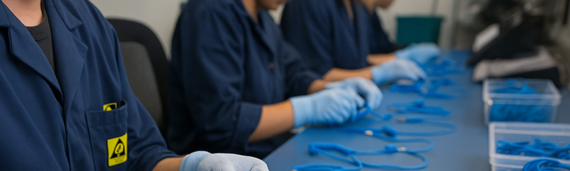 Wrist strap manufacturing